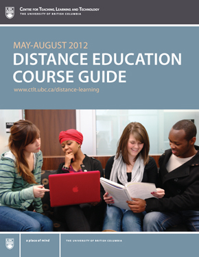 Distance Education Guide Spring 2012 cover image