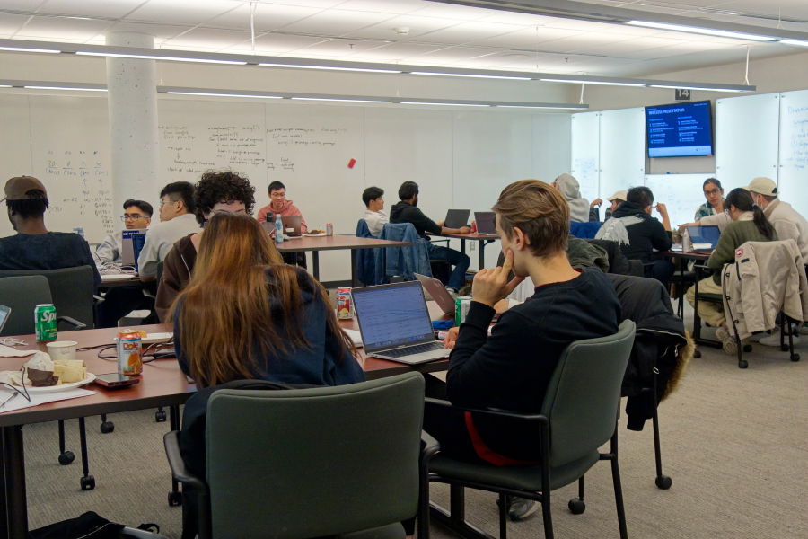 Hackathon participants spent the day prototyping tools to improve their learning experience on Canvas.